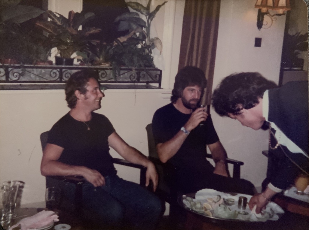 12 Sep 1981 - Bill, Russ and Al in Folkestone (Dawn Willmott)